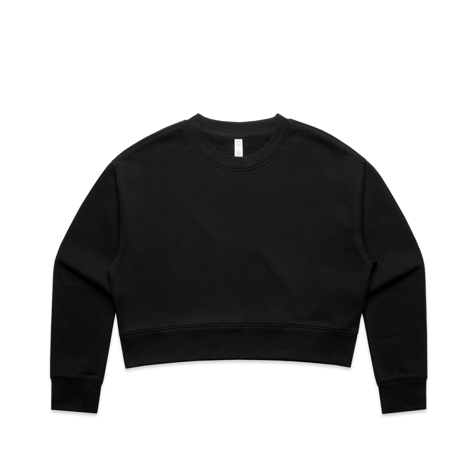 Women's Relax Crop Crew | Arena Custom Blanks