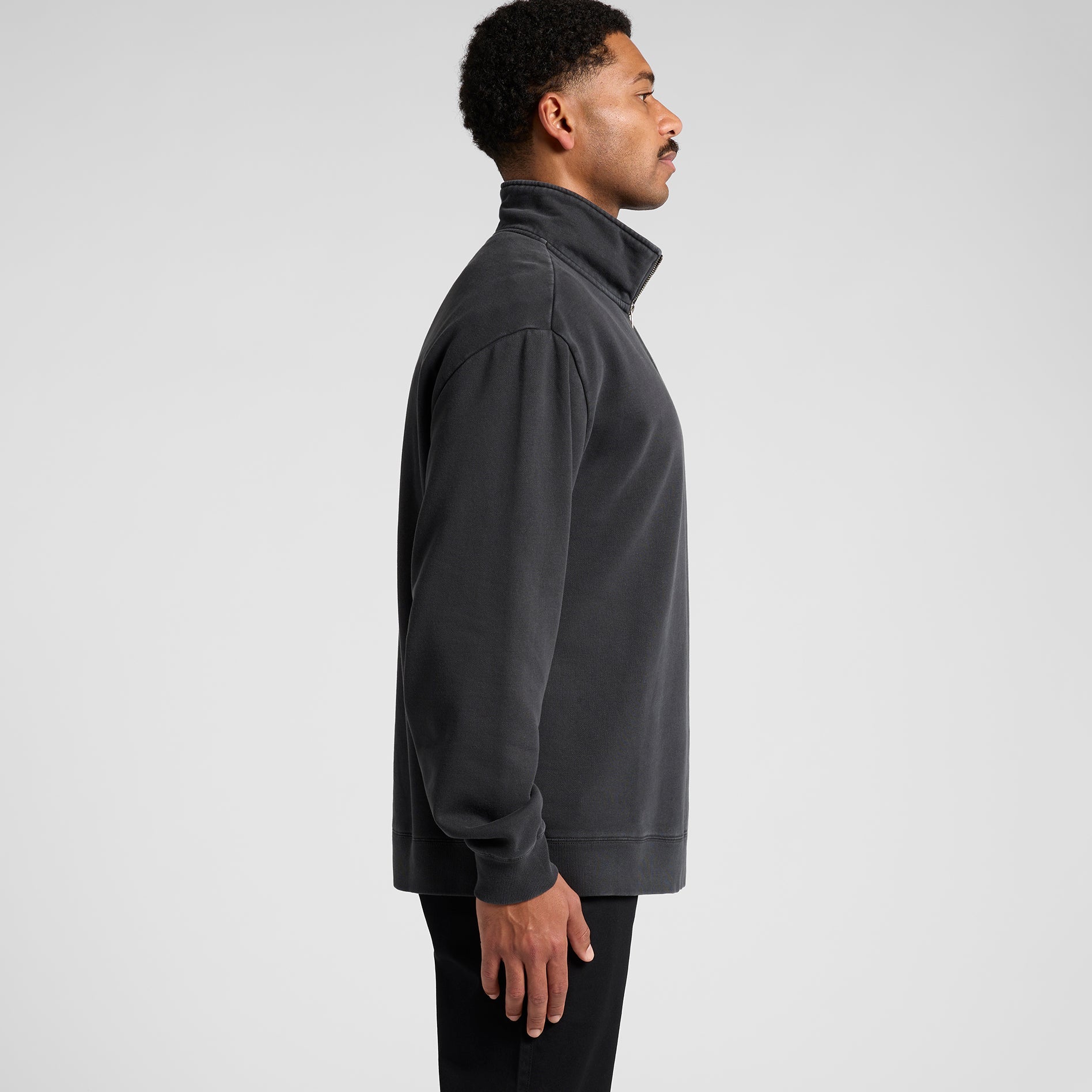 Men's Relax Faded Half Zip | Arena Custom Blanks