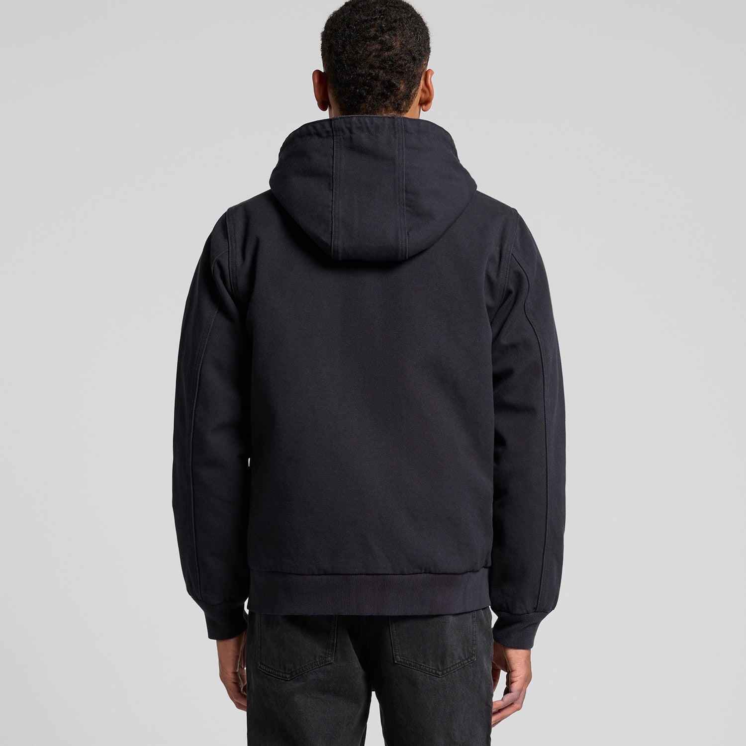 Canvas Bomber Hood Jacket | Arena Custom Blanks