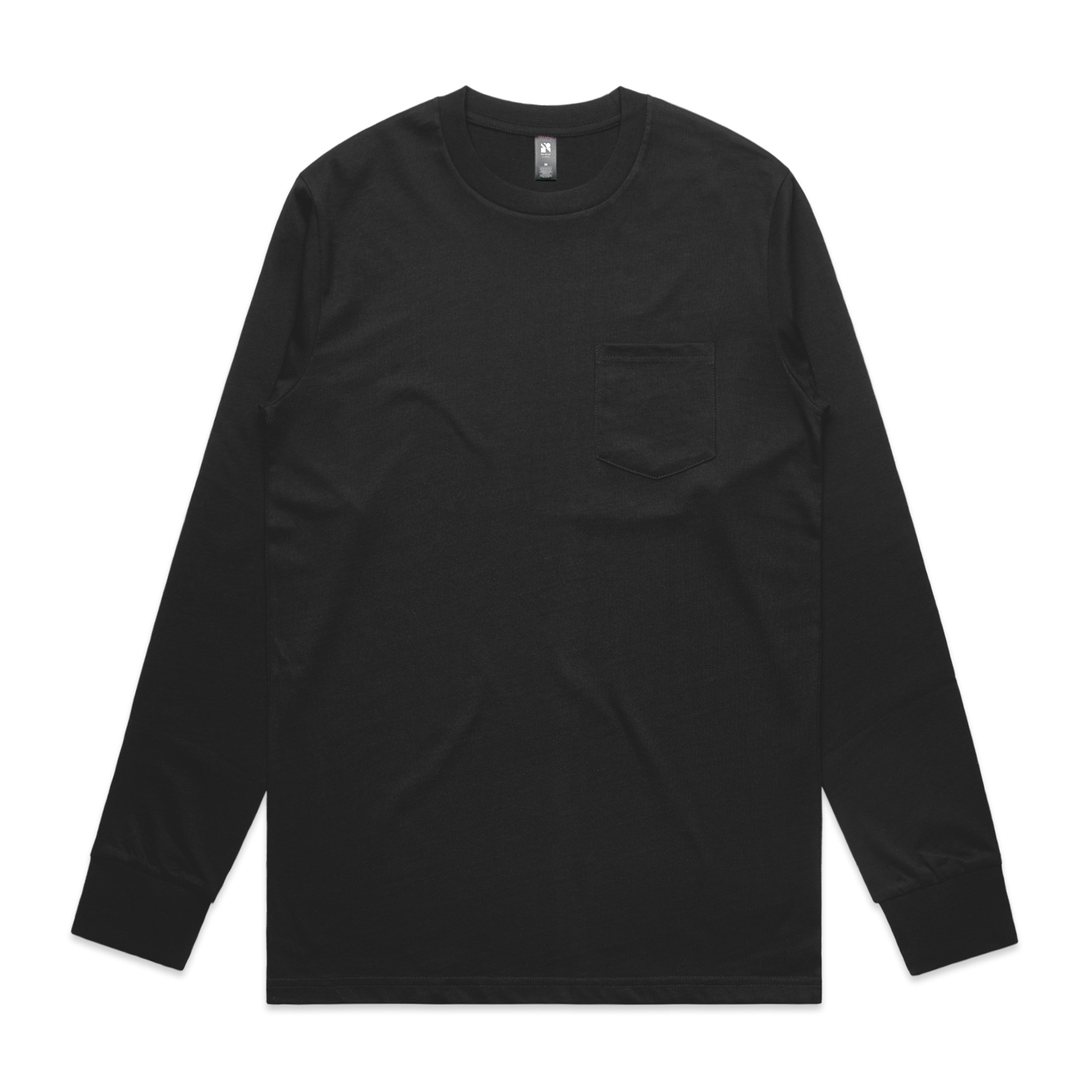 Men's Classic Pocket Long-Sleeve Tee | Arena Custom Blanks