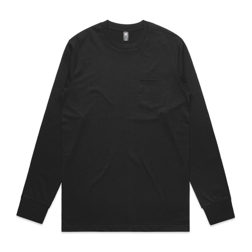 Men's Classic Pocket Long-Sleeve Tee | Arena Custom Blanks