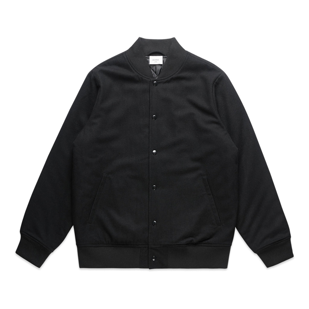 Men's Felt Bomber Jacket | Arena Custom Blanks