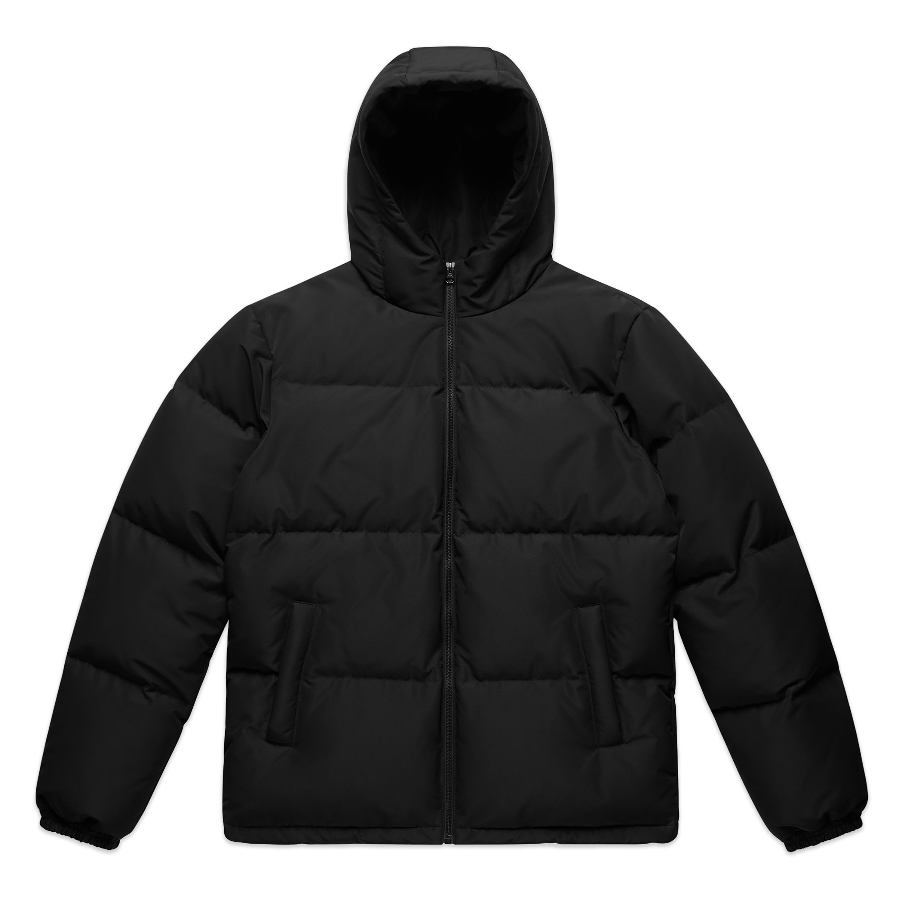 Men's Hooded Puffer Jacket | Arena Custom Blanks