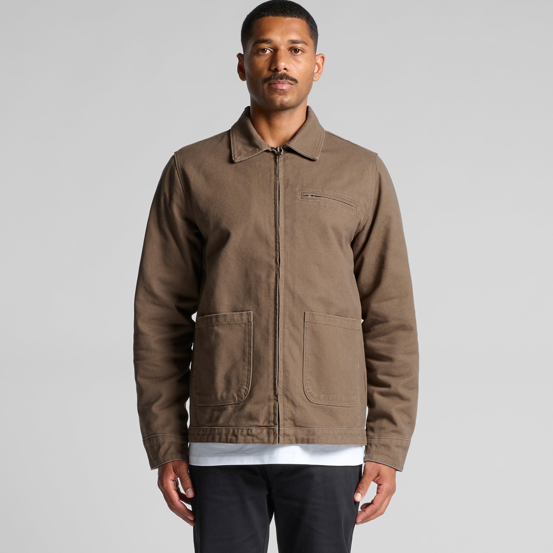 Men's Canvas Heavy Jacket | Arena Custom Blanks