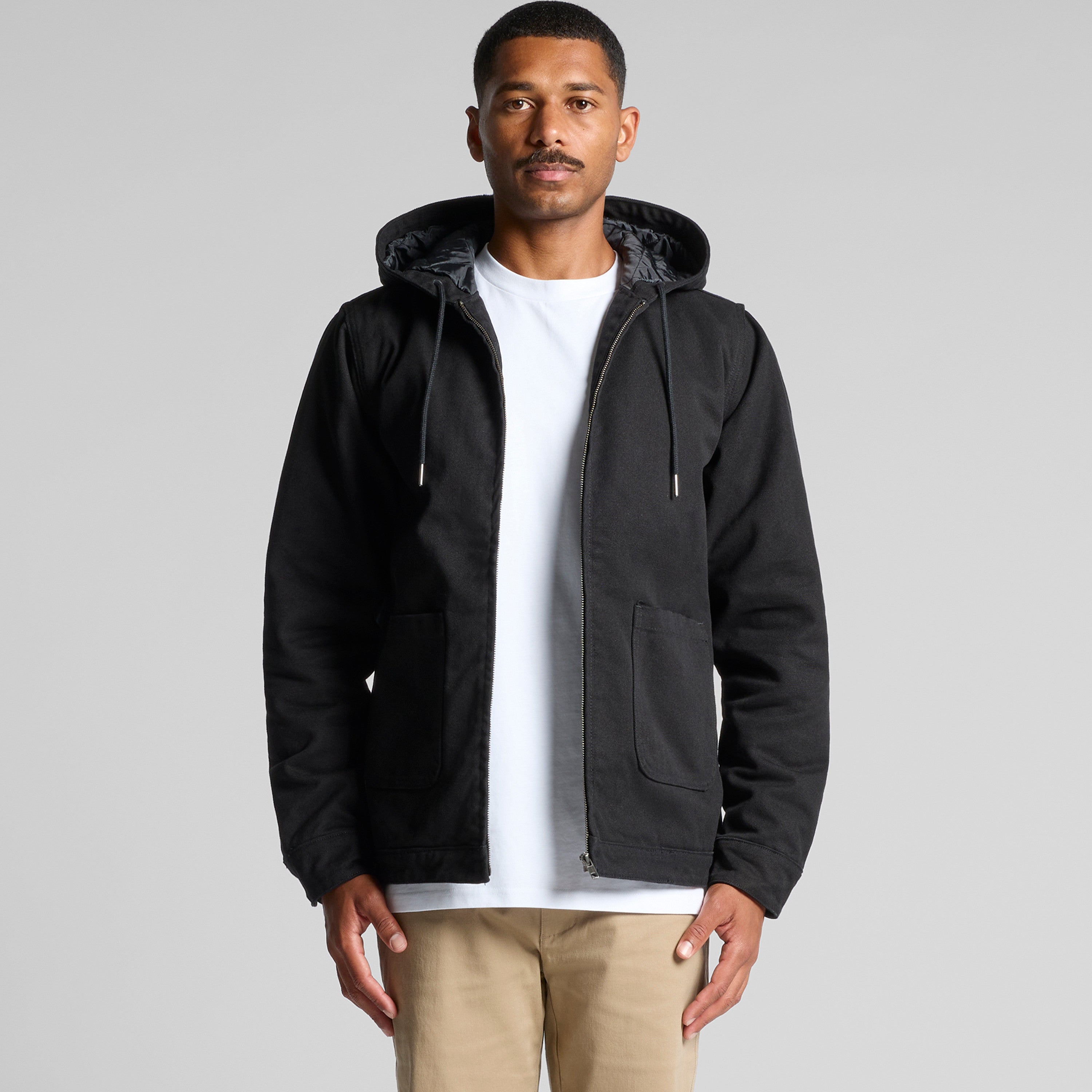 Canvas Hooded Jacket | Arena Custom Blanks