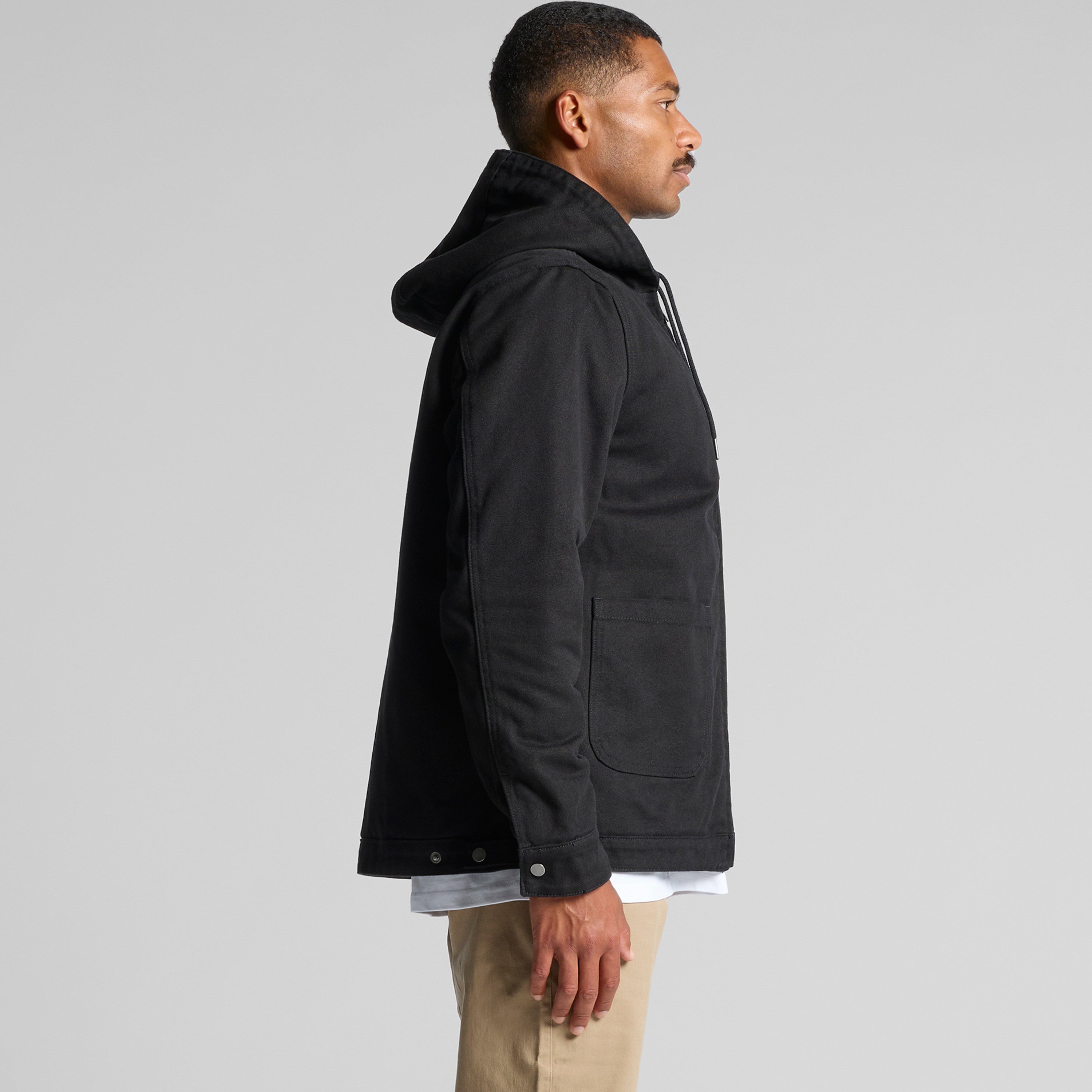 Canvas Hooded Jacket | Arena Custom Blanks