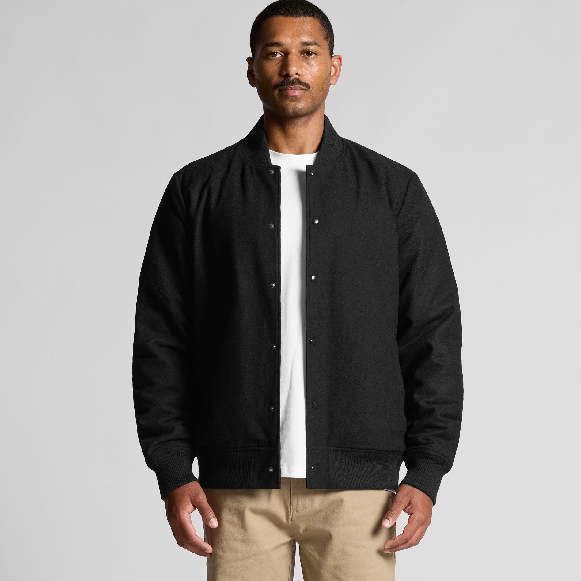 Men's Felt Bomber Jacket | Arena Custom Blanks