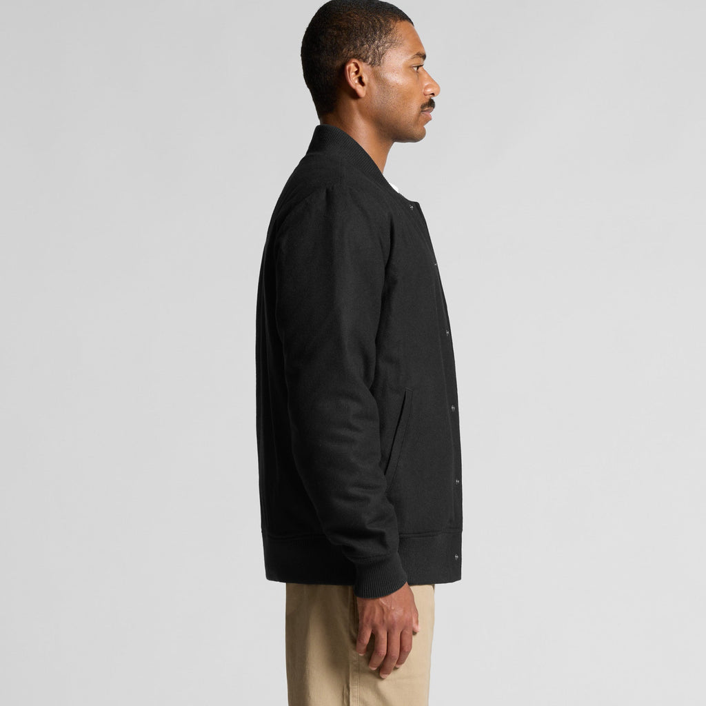 Men's Felt Bomber Jacket | Arena Custom Blanks