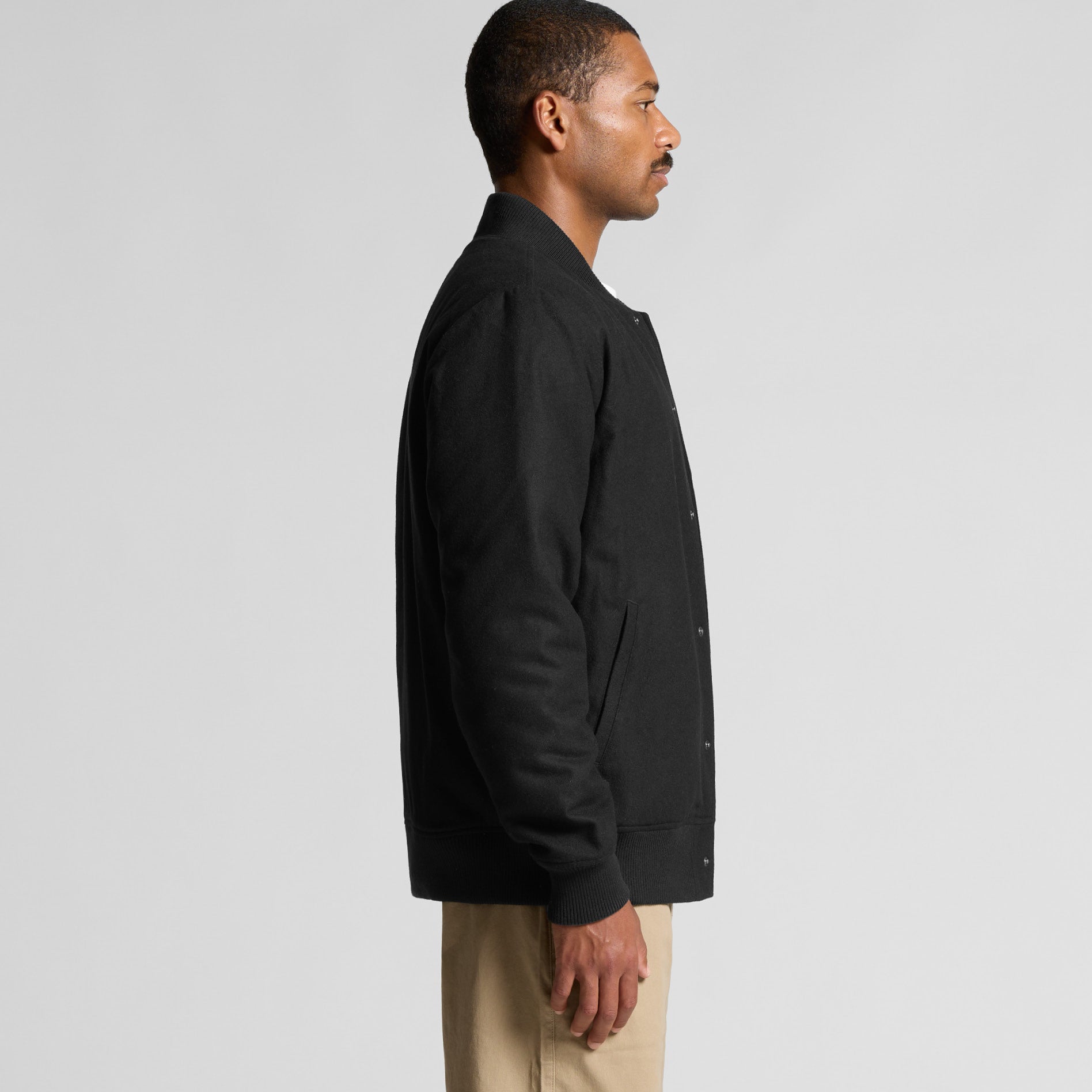 Men's Felt Bomber Jacket | Arena Custom Blanks