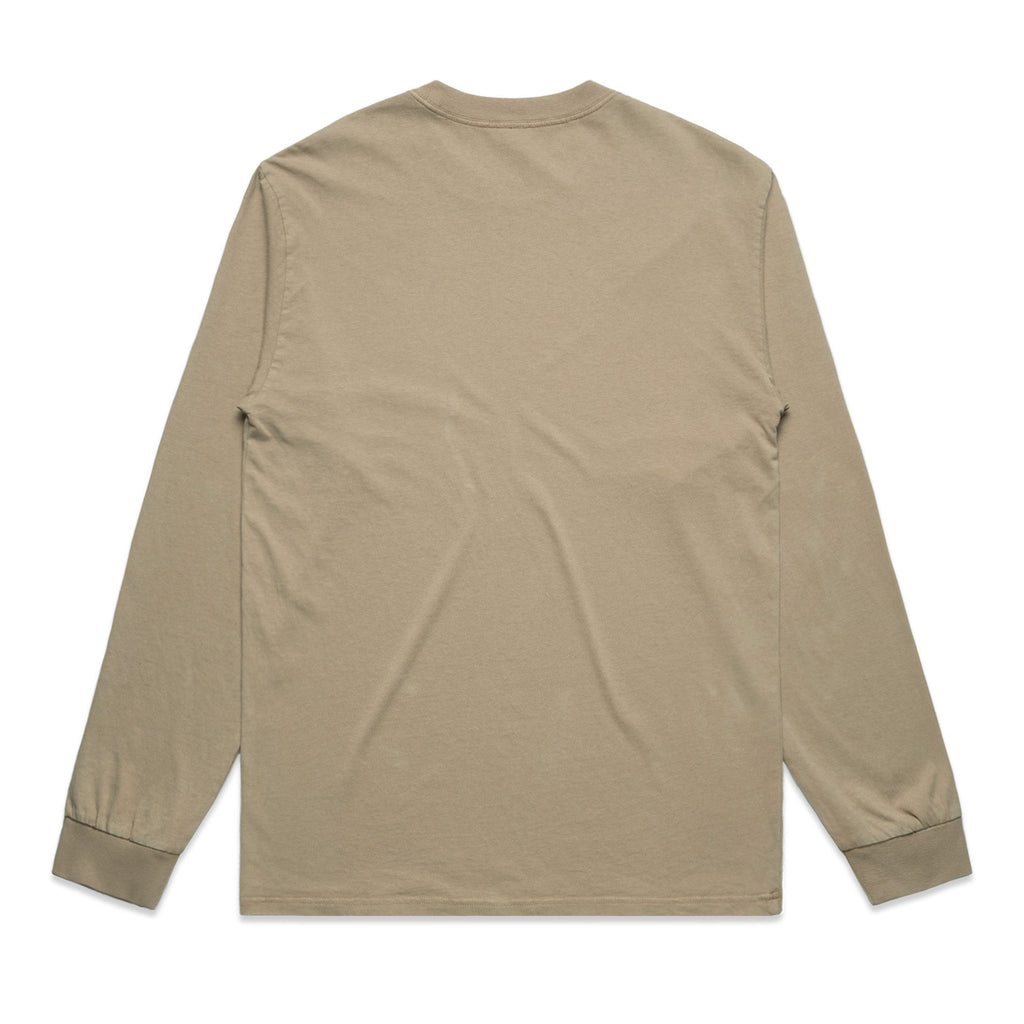 Men's Heavy Faded Long Sleeve Tee |Arena Custom Blanks