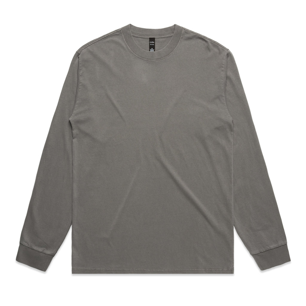 Men's Heavy Faded Long Sleeve Tee |Arena Custom Blanks