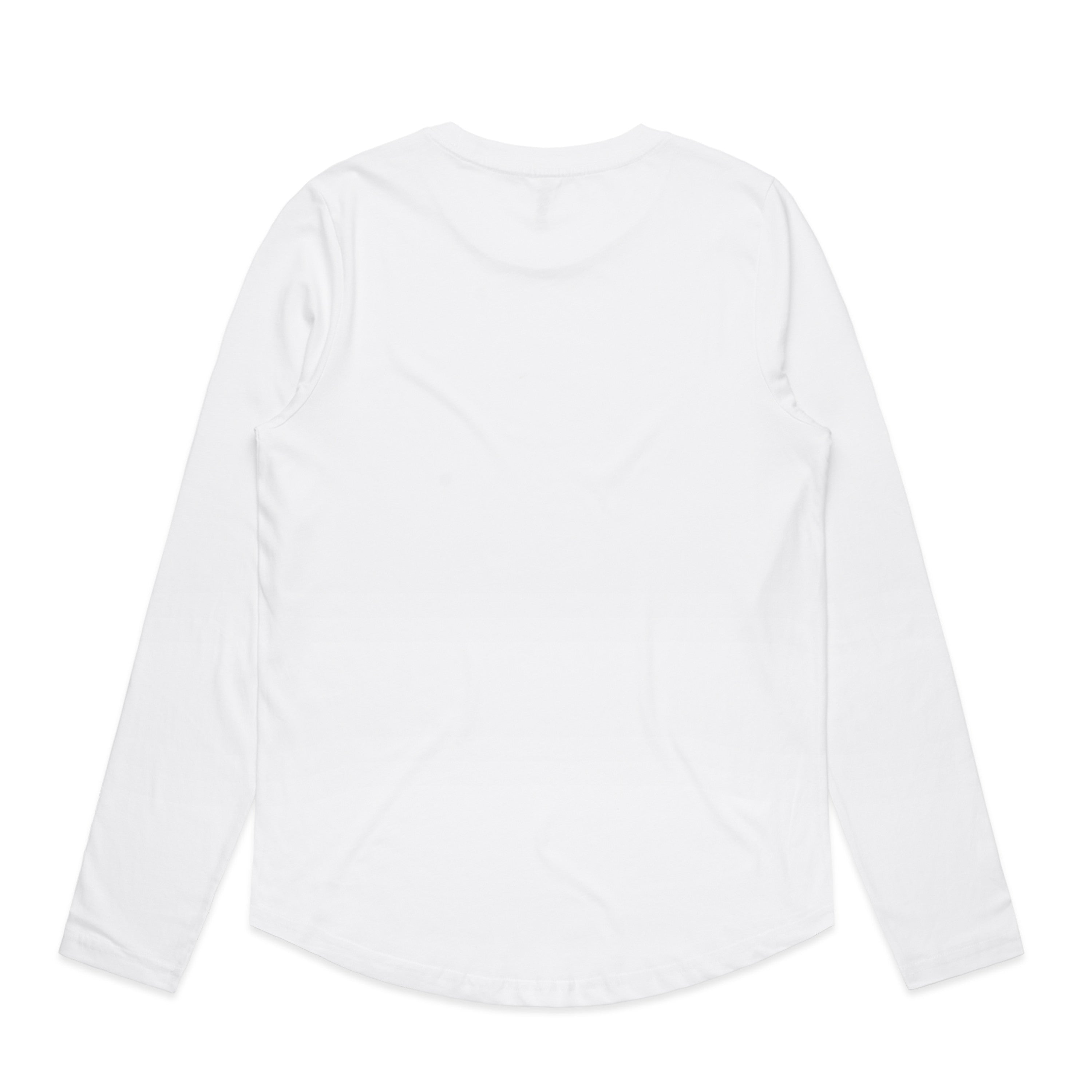 Women's Maple Curve Long Sleeve Tee | Arena Custom Blanks