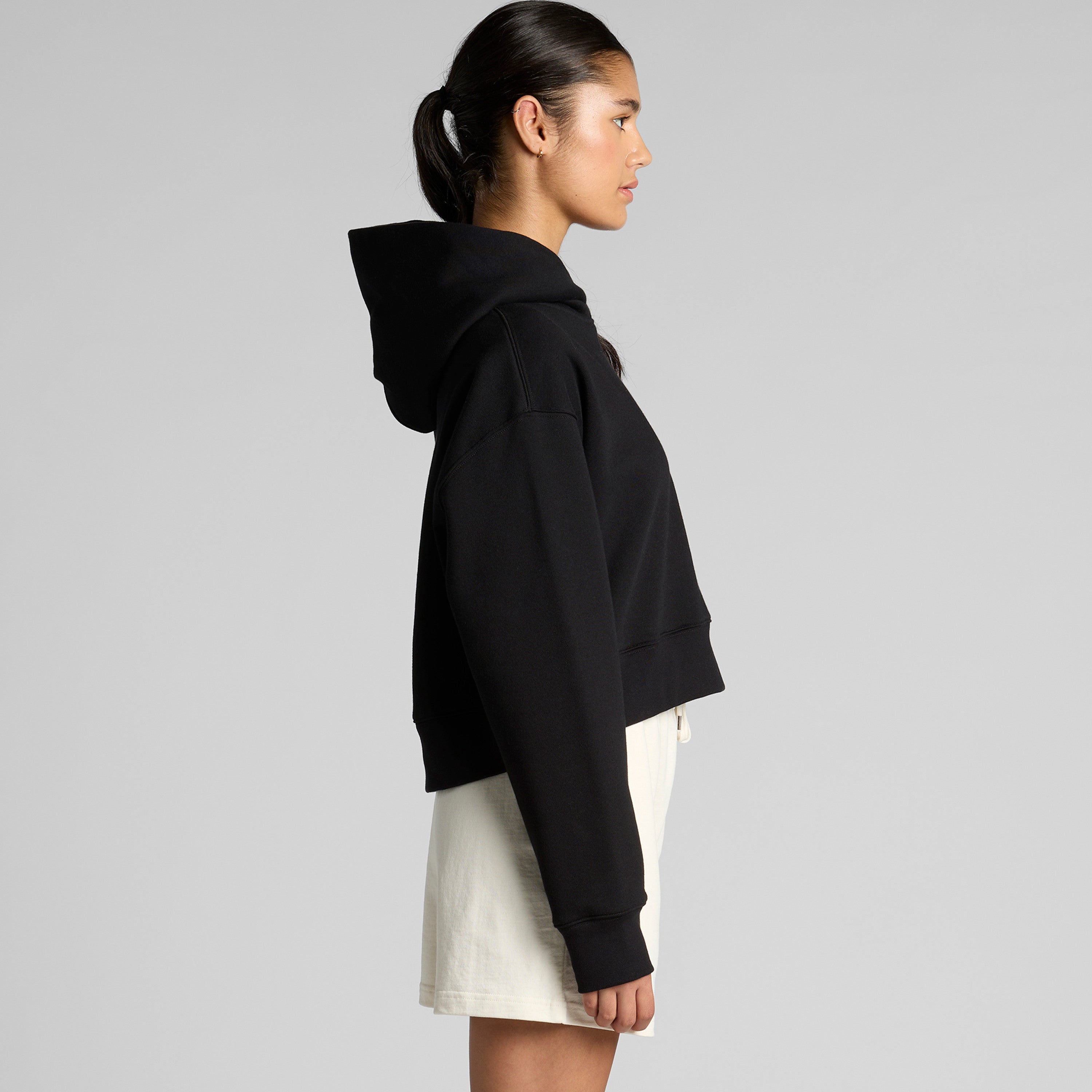 Women's Relax Crop Hoodie | Arena Custom Blanks