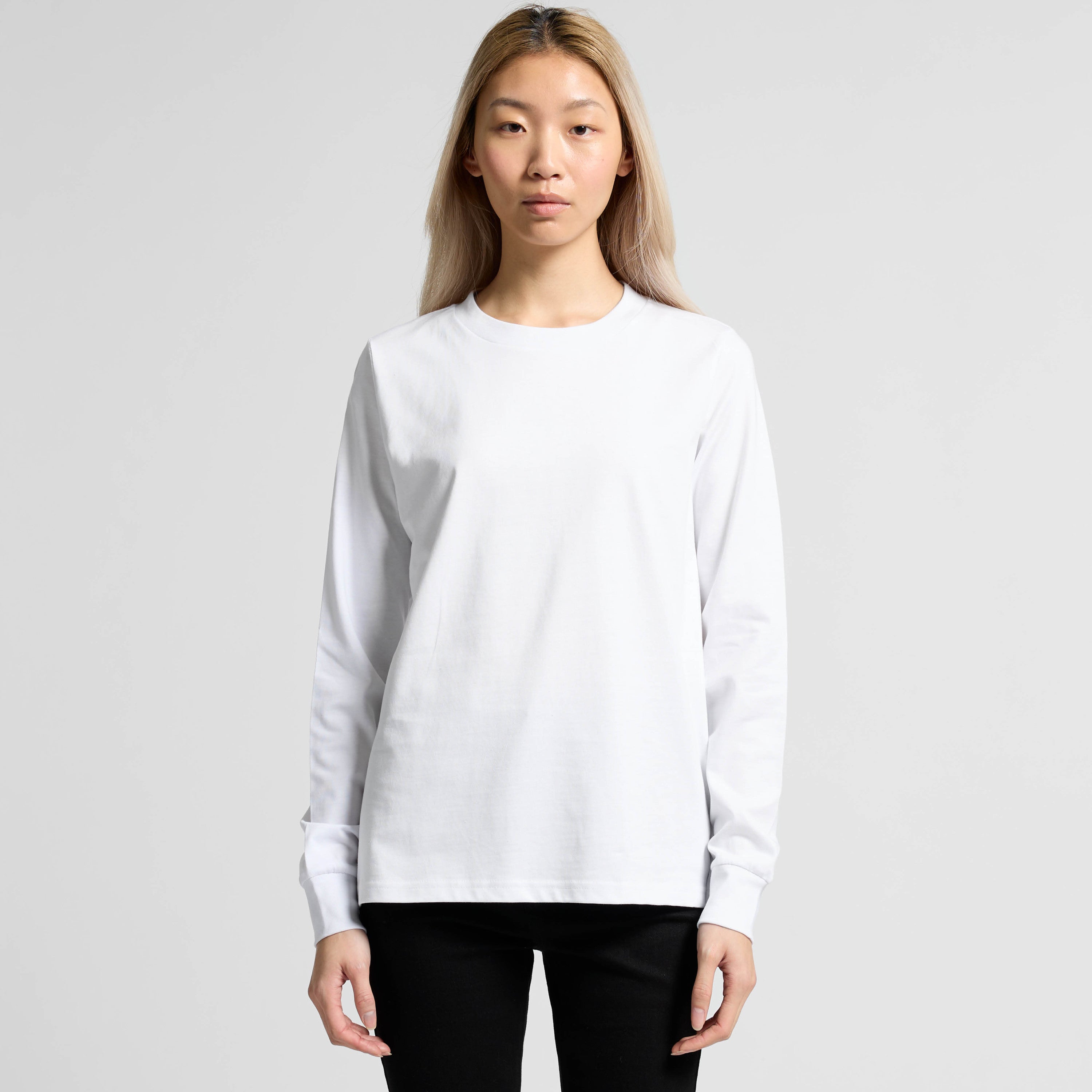 Women's Maple Long Sleeve Tee | Arena Custom Blanks