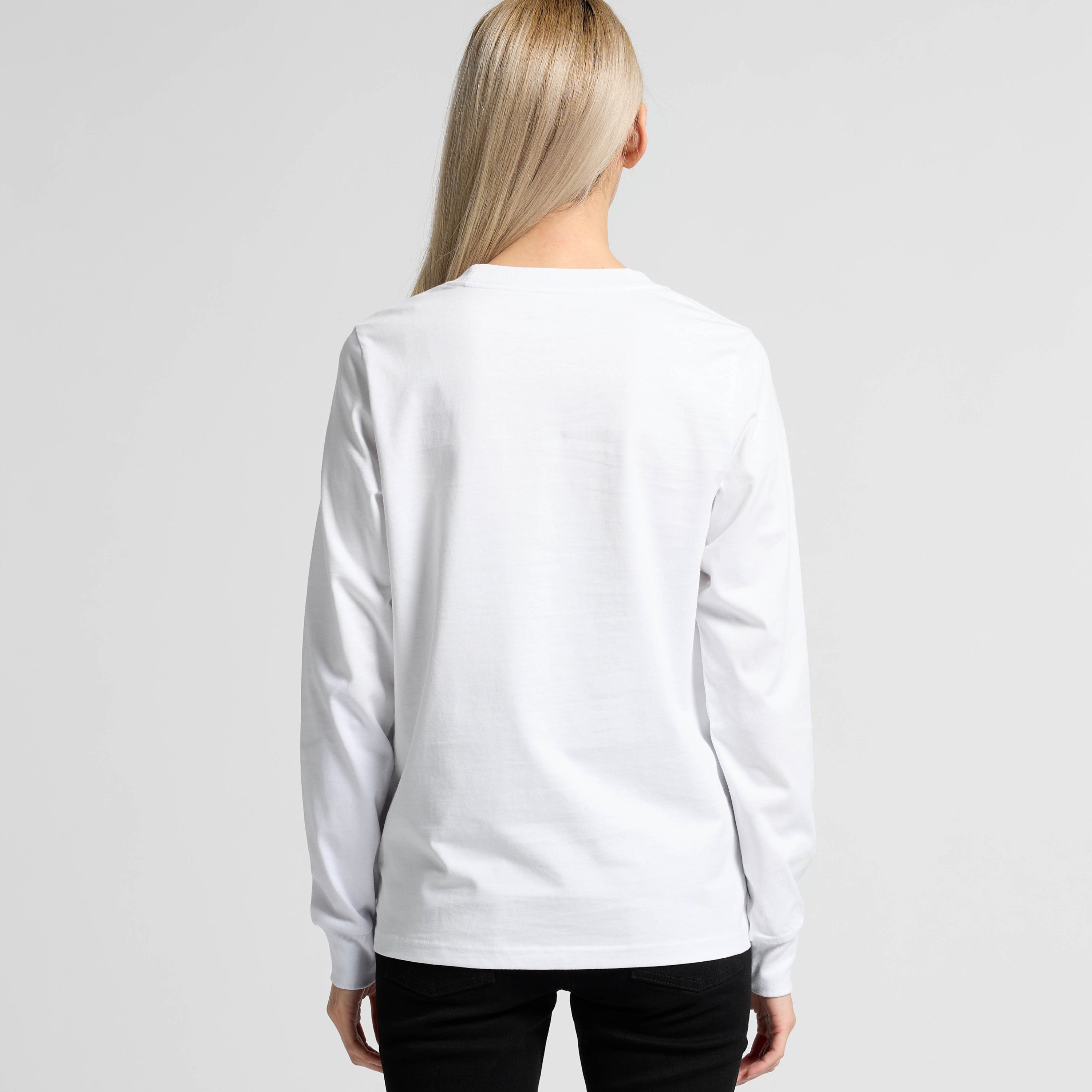 Women's Maple Long Sleeve Tee | Arena Custom Blanks